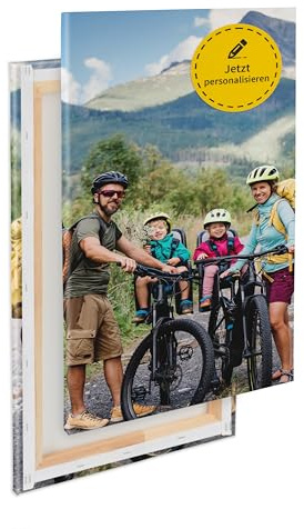 Foto auf Keilrahmen 20x30cm - personalisierte Leinwand - Fotogeschenk