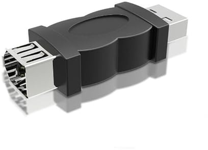Firewires IEEE1394 - Adaptador de 6 pines hembra a USB macho para cámaras digitales, videocámaras, teléfonos