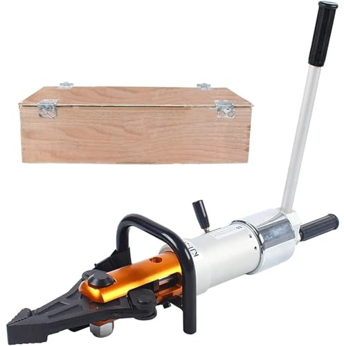 ylpddmm Divaricatore Idraulico Portatile, Pinza di Taglio idraulica,Rotazione a 360°, Forza di Taglio di 18 T, per Interventi antincendio e incidenti stradali,Woodencasepacking