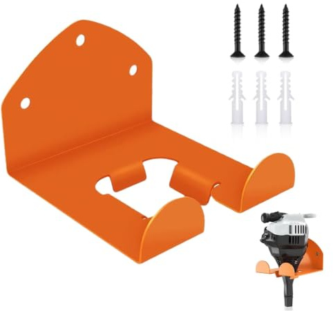 virkwuy Supporto da Parete per Decespugliatore, Gancio per Decespugliatore | Porta Decespugliatore da Muro, Gancio per Elettroutensili, per Organizzare Gli Utensili, Adatto per Riporre Tagliabordi