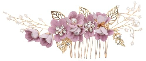 Hemobllo Kristall Haarkamm Für Die Braut Braut Haarschmuck Mit Strass Hochzeit Haarkamm Für Party Verlobung Abschlussball Und Jubiläum 5.91 X 2.36 X 0.20 Zoll