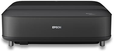 Epson Lifestudio Grand EH-LS670B | Project. laser TV intell. ultracourte focale | Home Cinéma 4K PRO‑UHD | 3 600 lumens | Imagerie IA | Sound by BOSE | Google TV | Écran 120 po | Garantie 5 ans | Noir