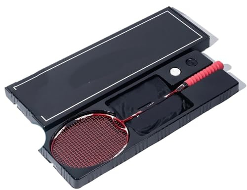 WANGBINGXING Badminton Set Racchetta da Badminton in Fibra di Carbonio Fino a 32 libbre, Ultraleggera, in e Titanio(1PCS Red Boxed)