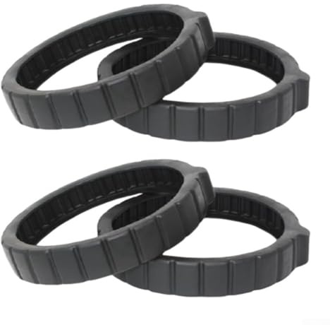 Jonikuper Poolreiniger-Reifen-Set für Lil For Rebel, robuste Ersatzteile mit verbesserter Traktion, kompatibel mit Modell 360455 und 360450, 2 oder 4 Stück (4 Stück)