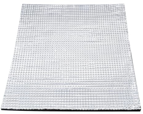 Mikikit Isolationsmatte Kleiner Wärmepad mit Wärmeisolierender Reflexionsfolie Selbstwärmend für Senioren und Haustiere Geeignet für Holzböden im Winter