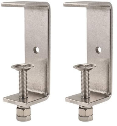 Iegefirm Metal Clamp Heavy Duty Clamp C Clamp Woodworking Clamp with Wide Jaw Openings (100MM), 2PCS