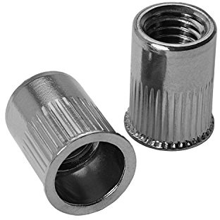20 Nietmuttern V2A M8x15,5 Blindnietmuttern Einnietmuttern kleiner Senkkopf | Edelstahl A2 V2A; Art. 1021