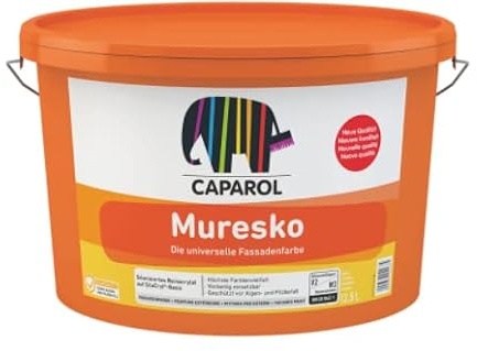 muresko peinture pour façades acril-silossanica, à haute Caractéristiques minérale, avec diffusività au vapeur aqueuse et idrorepellenza.