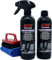 QM Cleaner Kit detergente Professionale per tappezzeria per Pulire i sedili dell'auto | per tappeti, tappezzerie, Moquette... | Kit 1Litro + Microfibre + Spazzola Premium