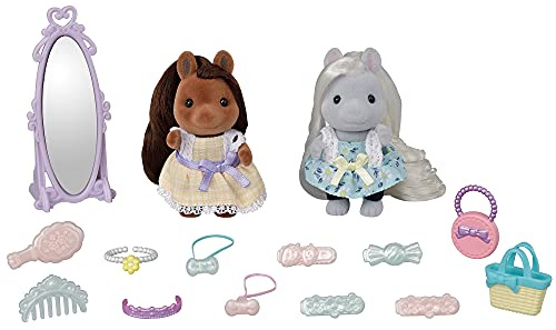 Sylvanian Families 5650 Süße Pony Freunde - Figuren für Puppenhaus