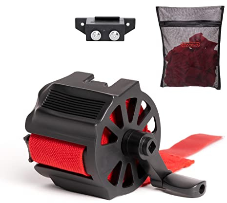 Prachwork Portable Hand Wrap Roller v2.0 & Laundry Mesh Bag for Boxing, MMA, Muay Thai Wraps