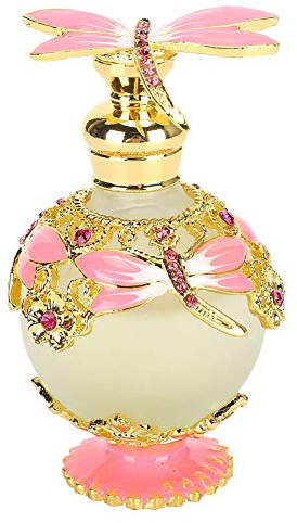 Fesselndes Halal-Parfüm für Frauen Retro-arabisches Eau de Parfum, Dubai-Thema, konzentrierte Duftöle, langanhaltender Blumenstrauß muslimische Damen 0,8oz(Pink)