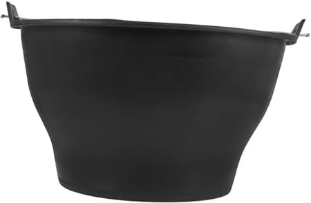Warmhm Eimer Runder Gummieimer Mit Griff Wassereimer Garteneimer Eimertopf Vintage Blumenkorb Rustikale Blumentopf Pflanzgefäß Landhausstil
