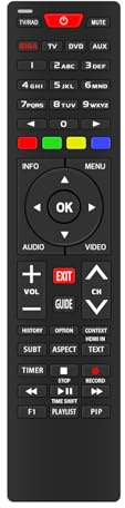 Universal Fjärrkontroll Kompatibel med GigaBlue 800UE/SE Quad/Quad | 4K/EU/SE/EU 4K/Trio 4K/X1/X2/X3 V3