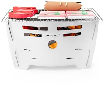 Holzofen und Grill mit Grillrost, Picogrill 680 für 1-4 Personen