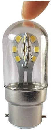 YSJX Lights, Pack of 20, LED Petal Bulb, AC85-265V T26 E27/B22 3W Household Lighting Chandelier Lamp Light Source, Household Bulbs(B22 85-265V,White)
