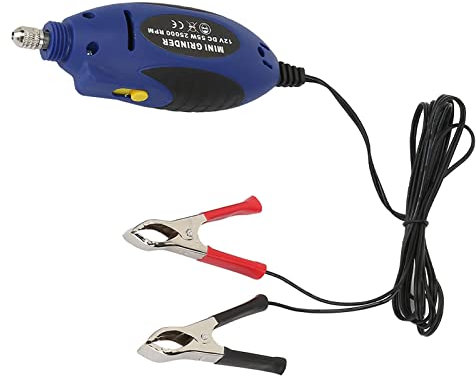 Spacnana Chainsaw Chain Grinder, Chainsaw Chain Grinder, 12V 25000 Electric Handheld Chainsaw Sharpener Mini Chain Saw Grinder for Garden, Chain Sharpeners