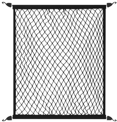 Car Boot Net - Cargo Netting | Cargo Net For Van | Elastic Car Luggage Mesh Organizer | Auto Storage Netting For SUVs, RV, Trailer, And Daily Commute | Secure Luggage Holder For Camping, Travel