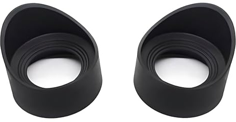 1 paire d'œilletons pour jumelles, 42-46 mm, protection oculaire en caoutchouc, cache oculaire pour microscope
