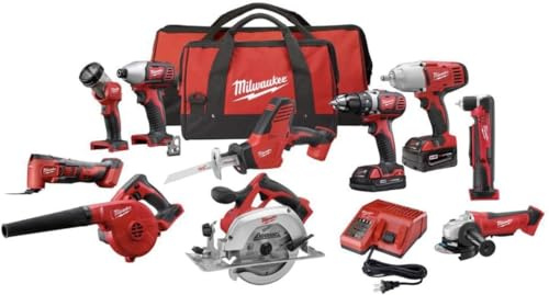 Milwaukee 2695-10CX M18 18 Volt Lithium-Ionen-Akku-Kombi-Kit
