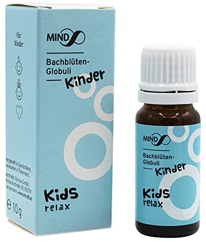 mind8 Relax & Beruhig dich - Kinder Bachblüten Globuli - nach Dr. Bach