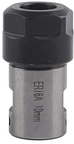 Fafeicy ER16 Spannzangenhalter 10mm mit Spirallineargewinde C20-ER16A-40L für Spindelwelle Spannen in Drehmaschinen Bohrmaschinen Fräsmaschinen