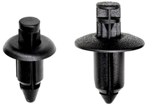 Juego de 20 remaches de nailon para parachoques de carenado, 6 mm y 8 mm