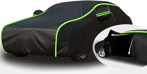 Autoabdeckung Hagelschutz für Ford Mustang Cabrio Ⅴ 2005-2009 2010 2011 2012 2013 2014, Auto Abdeckplane Outdoor Wasserdicht Staubdicht Winddichte, Allwetterschutz Reißfest