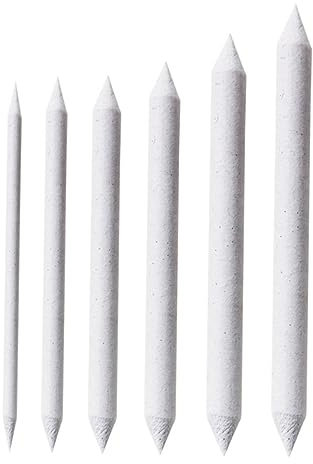 Operitacx Juego De 15 Uds. Batidoras De Arte Palos Bloque De Papel De Lija Accesorios De Dibujo De Bocetos Muñón De Dibujo De Arte Herramienta De Dibujo Alumno Lápiz Mezcla