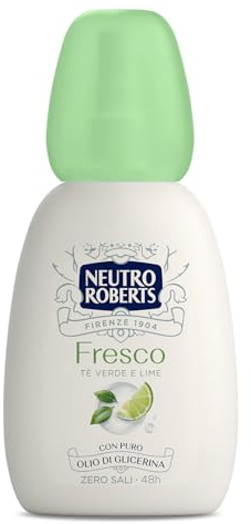 Neutro Roberts Deodorante Vapo Fresco Verde, Té Verde e Lime, 75 ml