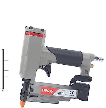 Tacker, MP635 23ga 1 3/8 Air Micro Pinner Naglerpistole for 12-35mm Durchmesser 0,63mm Headless Pin Silience Tacker für Holzbearbeitungs-, Profi- und Heimwerkerprojek