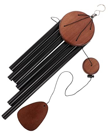 Parliky Windspiel Aus Birnbaumholz Zum Aufhängen Windspiele Für Garten Und Terrasse Hängendes Windspiel Für Außenbereich Natürlicher Durch Holzwindspiel