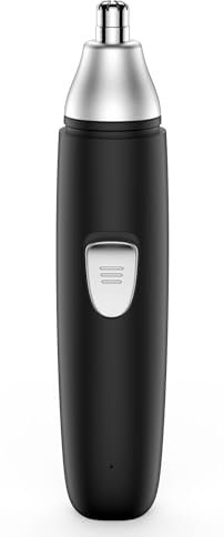 Nasenhaartrimmer für Männer Elektrischer Nasenhaarschneider mit Edelstahlklinge, reisetaugliches Design