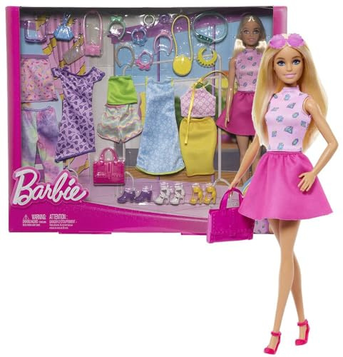 Barbie Grand Coffret Fashion Collection Mattel HKB07 | Poupée Doll