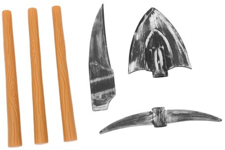 ORFOFE Ensemble Daccessoires Décoratifs Dhalloween Costume de GNOME avec Pelle pour Représentation sur Scène Et Jeu Créatif