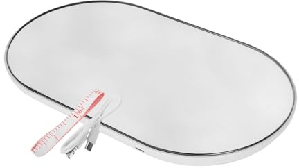SEWOART Bilancia Pesapersone Digitale Portatile Mini Elettronica Ricaricabile Per Viaggio e Casa Display e Misurazioni Accurate Adatta Per Controllo Peso e Salute