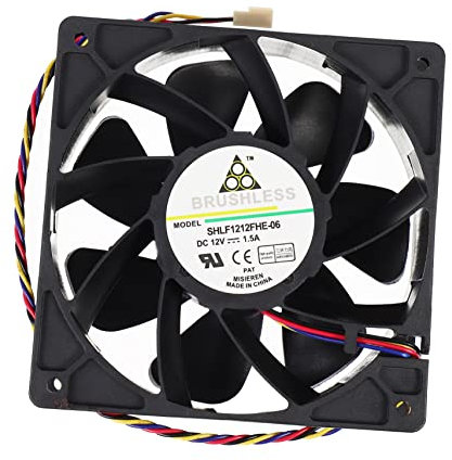 Homoyoyo 7- Flame-retardant Professional Air Cooling Device Speed Control Fan for Computer Chassis Server