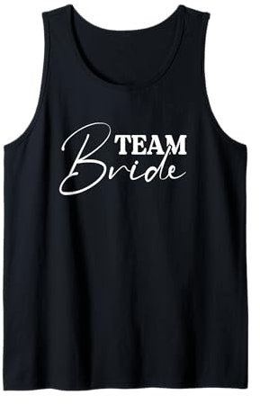 Gobelets de mariage Team Bride pour fiançailles Débardeur