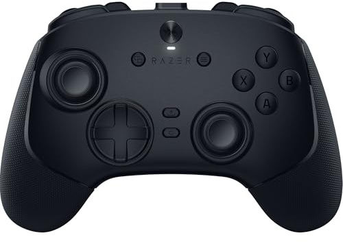 Razer Wolverine V3 Pro 8K PC Wireless Gaming Controller: 8000 Hz Polling Rate - TMR Thumbsticks with Swappable Caps - Up to 36 Hr Battery - 6 Remappable Buttons - Fast Triggers - Carrying Case - Black