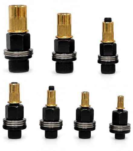 7 PCS Insert Fileté Metal Ecrou M3 M4 M5 M6 M8 M10 M12, Ecrou à Sertir pour Riveteuse Manuelle, Têtes de Rivet Fileté en Acier, Pince à Insert Fileté pour Réparation Auto, Bricolage et Industrie