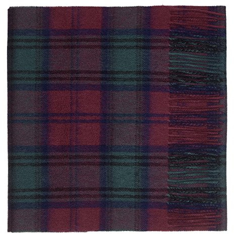 Tartan-halsduk i ren lammull, Lindsay