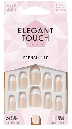 Elegant Touch French Nails 110