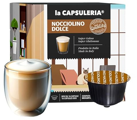 AVELLANA (96 Cápsulas) compatibles con Nescafé Dolce Gusto - (La Capsuleria)