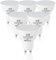 LUTW GU10 LED Lampe Kaltweiss, GU10 Strahler Spot 5W Ersetzt 40W Leuchtmittel, 505LM 6500K Kaltweiß Spotlight, 120° Abstrahlwinkel Glühbirne, Nicht Dimmbar, Energiesparlampen, 6 Stück