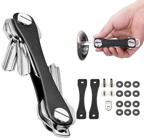 Llavero Compacto,Organizador de Llaves,Llavero,Porta Llaves,Key Organizer,Llavero y Organizador de Llaves Compacto,Organizador de Llaves Organice Sus Accesorios Clave