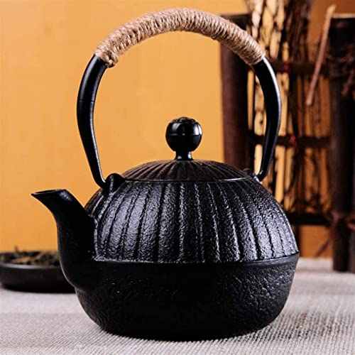 CAFIEDR Théière Bouilloire Théières en Fonte avec Filtre Théières avec Passoire en Acier Inoxydable Bouilloire Idéale pour Le Thé Japonais Ou Le Thé Chinois