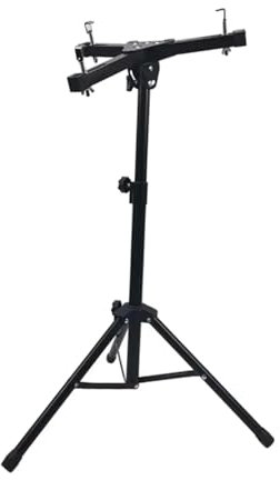 RXNOKREA TrommelstäNder Snare-Ständer, Drum-Pad-Ständer, höhenverstellbar, Mehrfachwinkeleinstellung mit Stativbasis, Snare-Drum-Basis, Trommelständer for Erwachsene für Auftritte