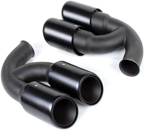 Centre Console Box For P&orsche For Cayenne V6 V8 2011-2014 Car Exhaust Tips Tail Tail Throat Muffler Pipe End Exhaust Tips Tailpipe(2)