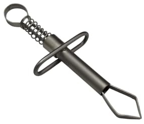 Professional Tick Removal Tweezer for Dogs & Cats – Stainless Steel Spring-Loaded Tool – Easy Grip & Safe Tick Extractor for Pets
