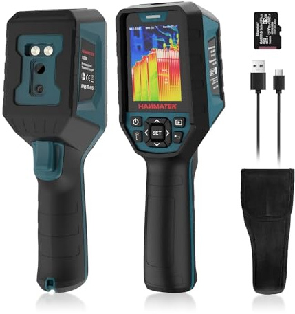 AYJYZHIAG Termocamera a infrarossi Termocamera for rilevamento del Riscaldamento a Pavimento Termocamera for Immagini Termiche for perdite di Tubi dell'Acqua, riparazioni elettriche
